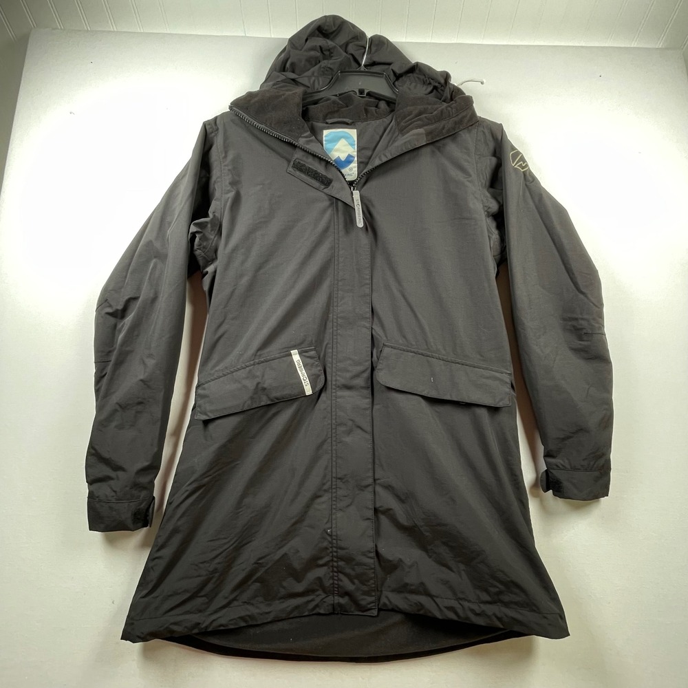 Stormberg Proretex Membrane Hooded Parka Jacket Black Womens Size Medium